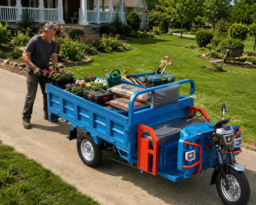 Affordable Electric Utility Vehicle for Landscaping Work