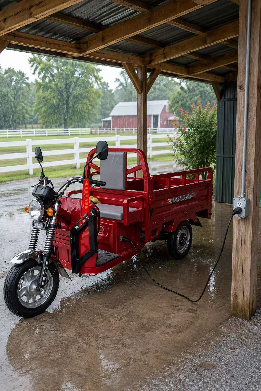 Safer Charging Near the Barn