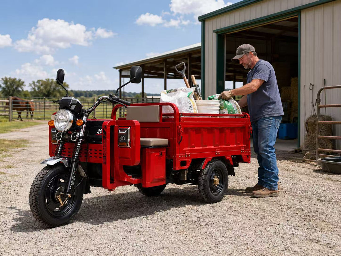 Small Electric Farm Truck for Internal Farm Transport