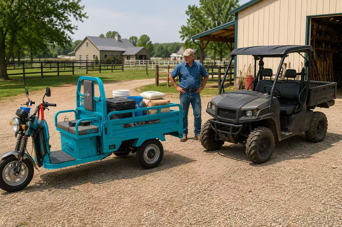 Cargo Trike vs Side-by-Side