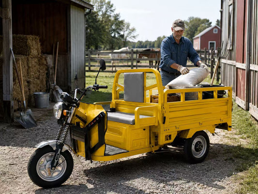 Compact Electric Utility Truck for Farm Work