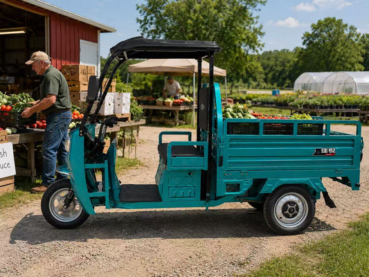 Open or Canopy Cargo Trike?