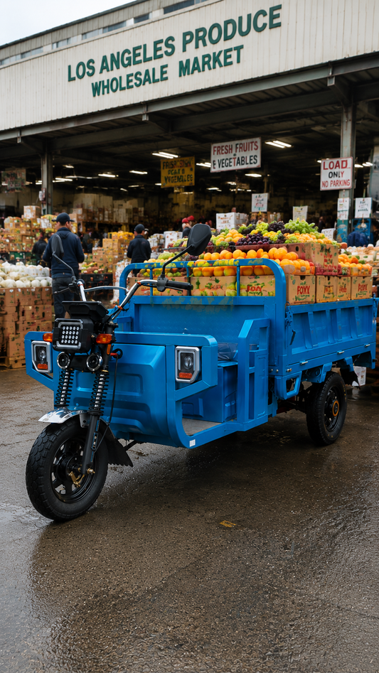 Produce Market Crate Transport