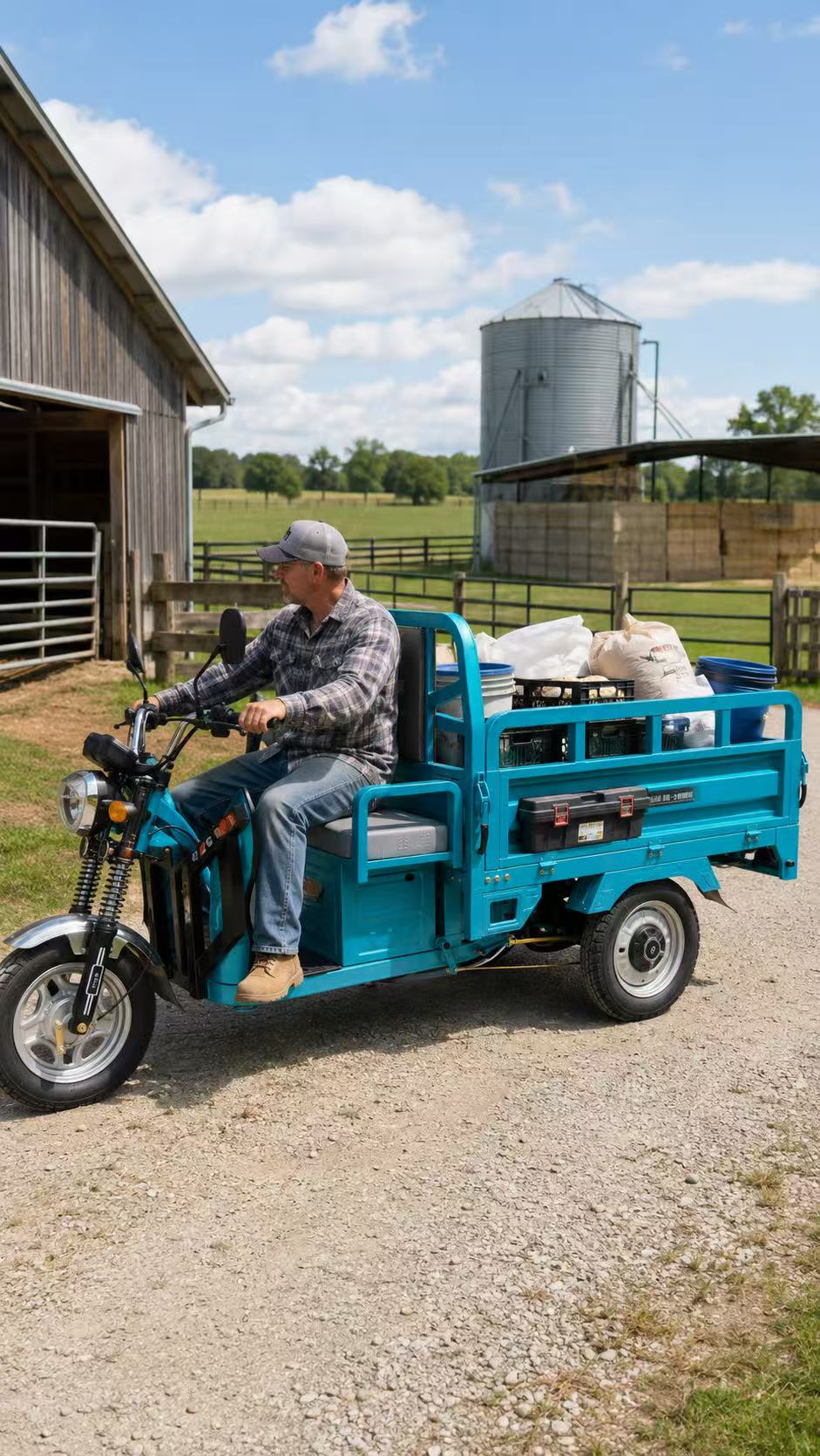 Electric Cargo Trike for Farm Buyers