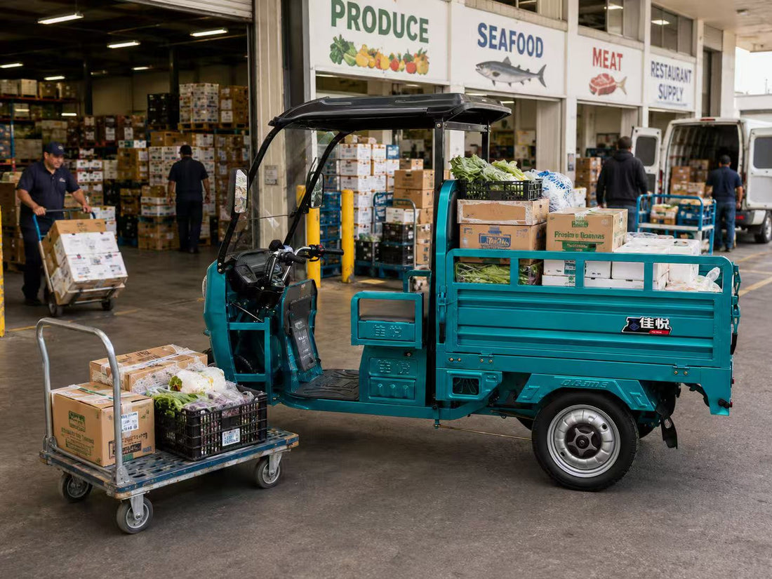 Hand Carts vs Electric Utility Vehicles