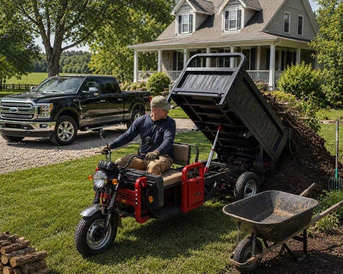 Electric Dump Vehicles: Protect Your Pickup and Handle Property Work Easie