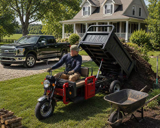 Move Mulch and Soil More Efficiently