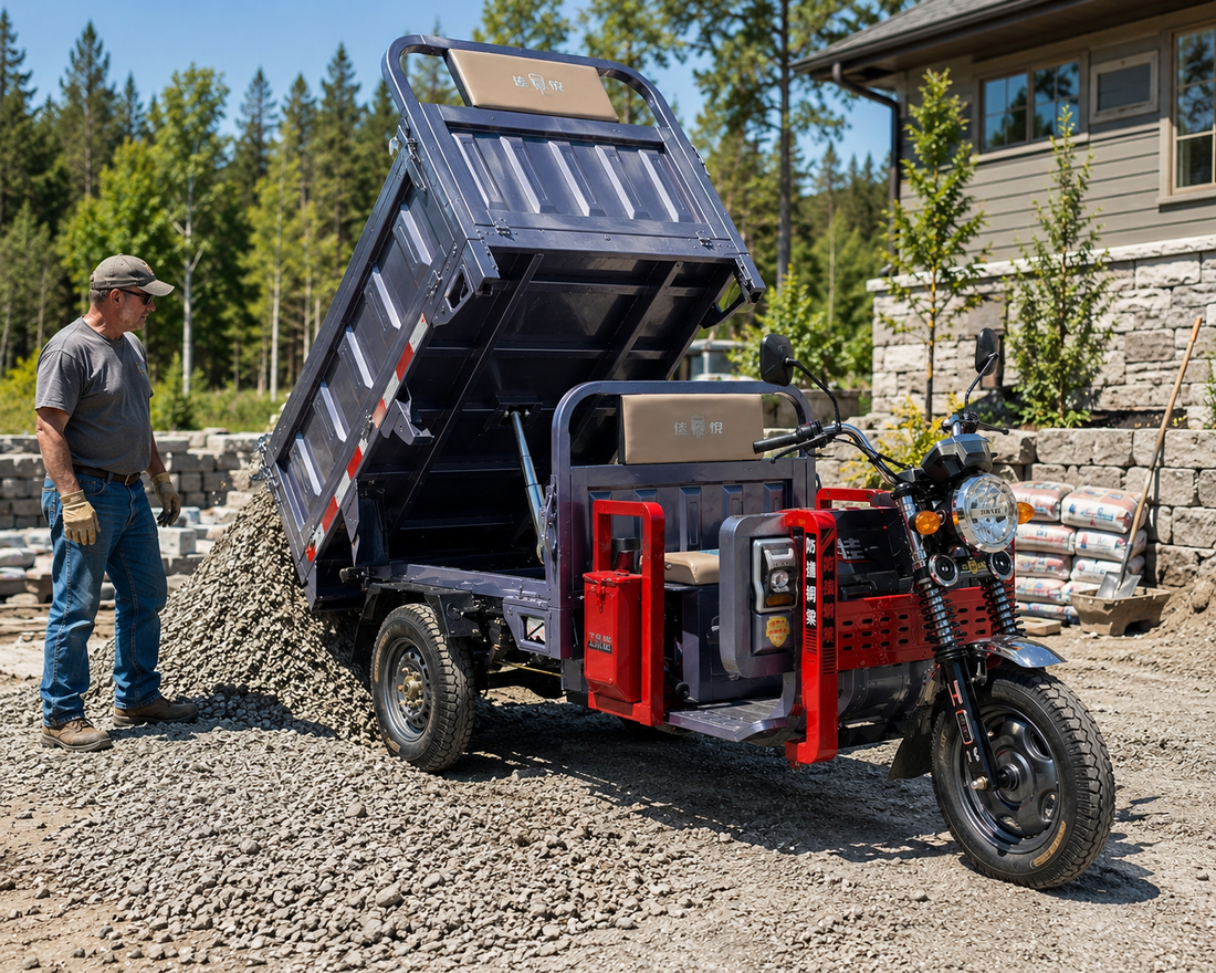 Hydraulic Dump Material Handling System for Daily Work