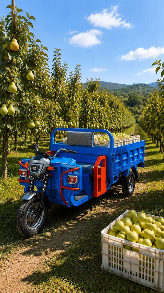 Orchard Harvest Utility Vehicle – Fruit Collection & Field Transport Optimization Solution