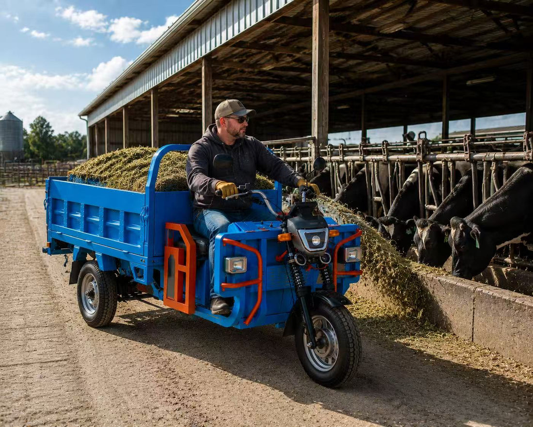 Orchard Harvest Utility Vehicle – Fruit Collection & Field Transport Optimization Solution