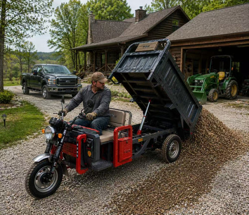 Electric Dump Vehicles: Easier Gravel and Property Maintenance