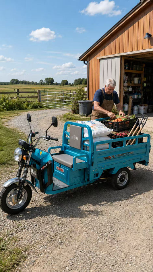 Electric Cargo Trike for Homestead Work