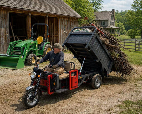 Electric Dump Vehicles: A Simple Solution for Daily Property Hauling
