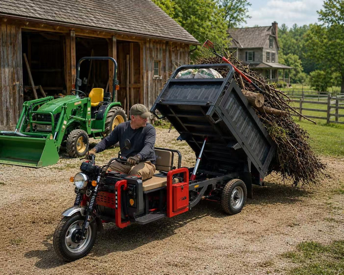 Electric Dump Vehicles: A Simple Solution for Daily Property Hauling