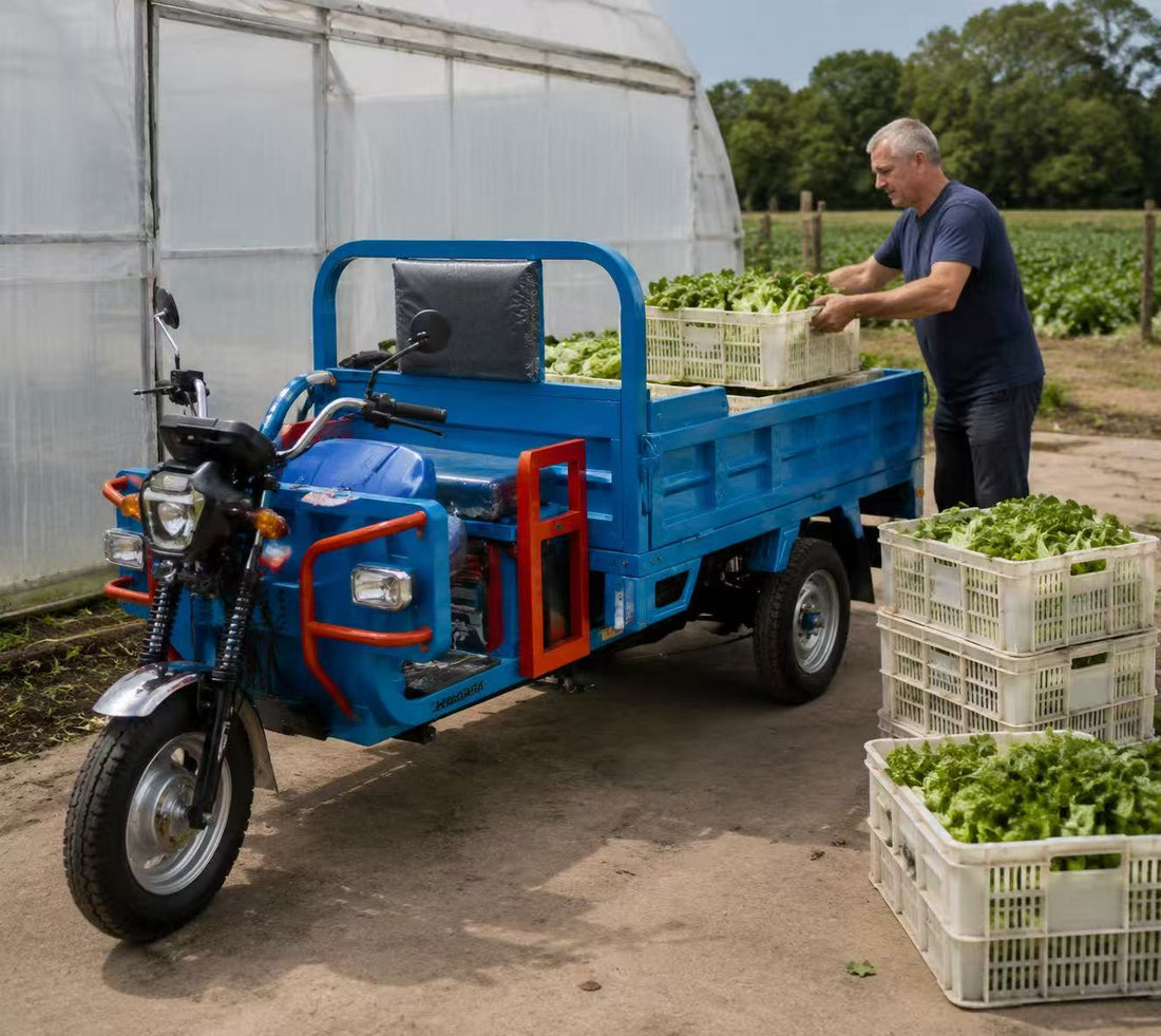 Electric Utility Vehicle for Agriculture – Orchard, Farm & Greenhouse Transport Solutions