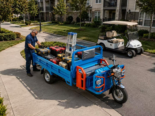 Apartment Turnover Maintenance Vehicle for Move-Out Preparation