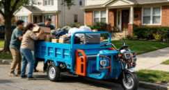 Electric Utility Vehicle for Warehouse & Urban Logistics – Last Mile Delivery Solutions
