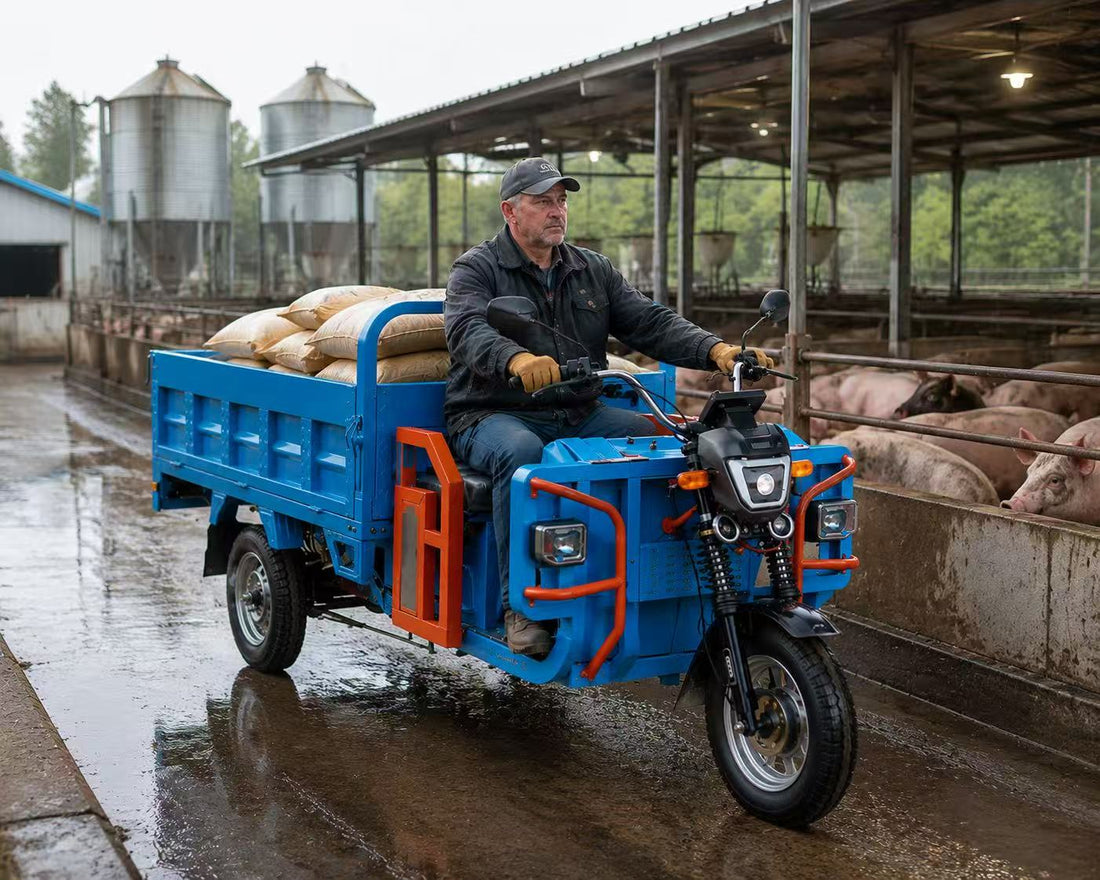 Electric Farm Cargo Tricycle