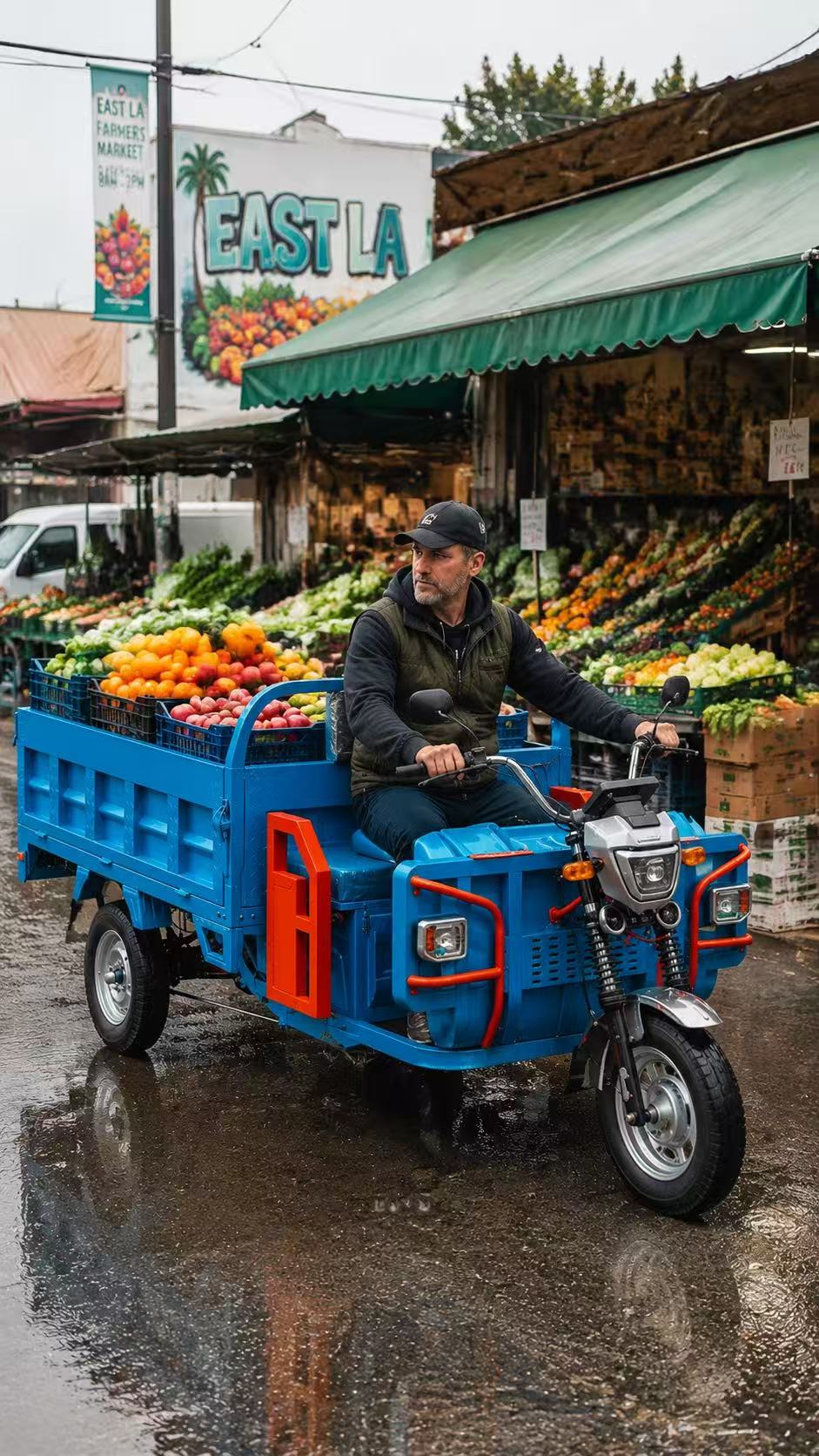 Farmers Market Setup Transport