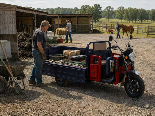 One Electric Dump Cart Can Support Many Daily Jobs