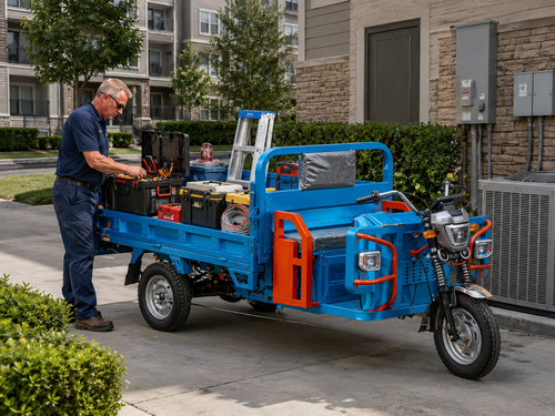 Facility Maintenance Vehicle – Mobile Workshop Solution for Property Teams
