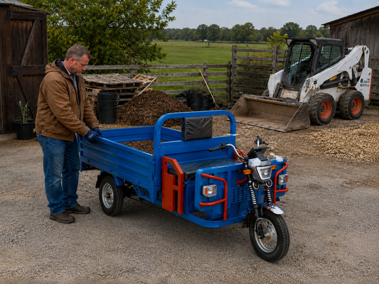 Skid Steer or Electric Dump Cart: Match the Equipment to the Job