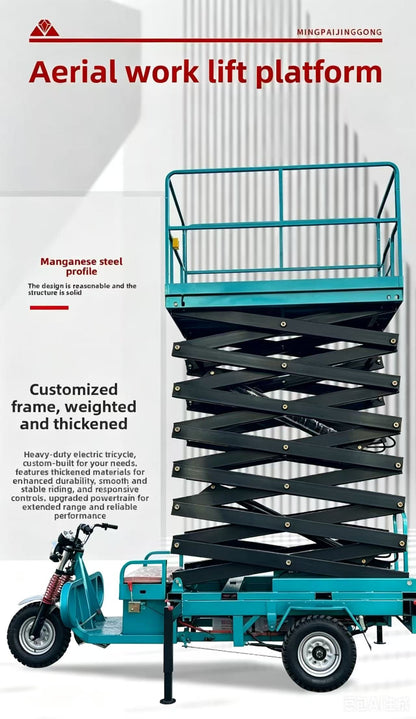 Electric Tricycle Scissor Lift