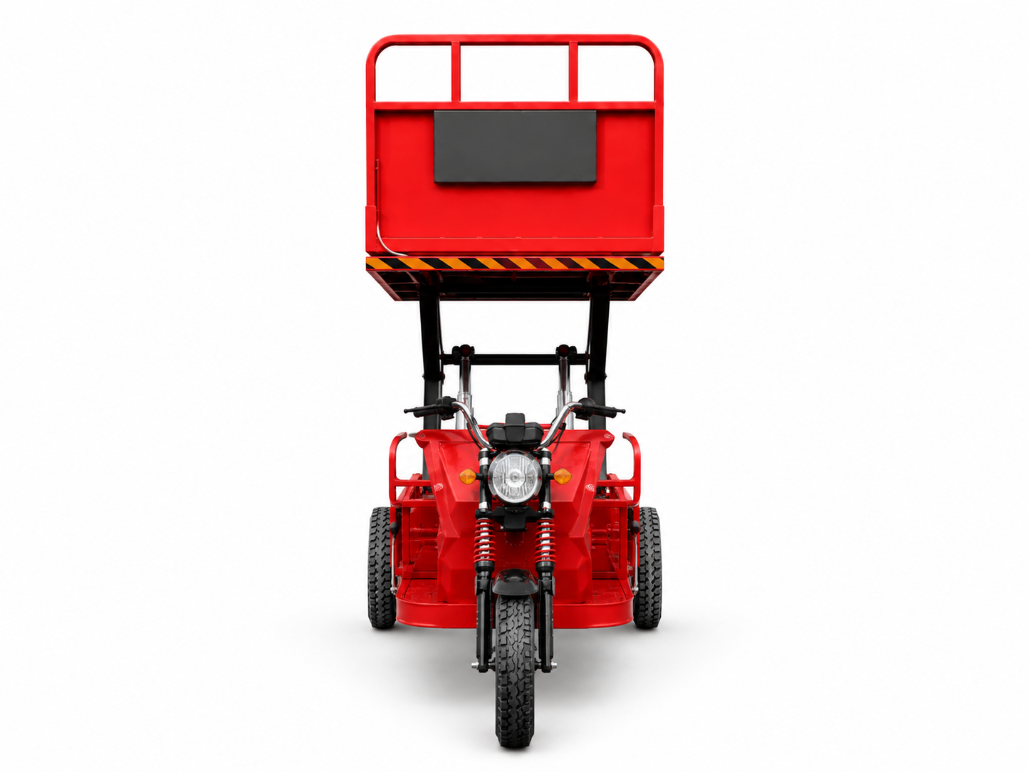 Electric Lift Tricycle with Dual Hydraulic Platform