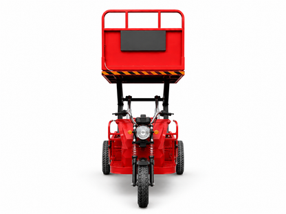 Electric Lift Tricycle with Dual Hydraulic Platform