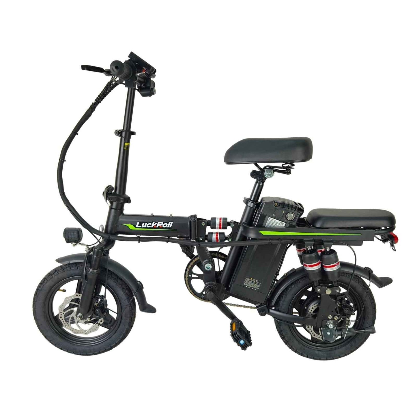 Foldable electric two-wheeled vehicle