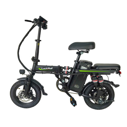 Foldable electric two-wheeled vehicle