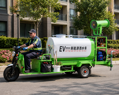Electric 3-Wheel Fog Cannon Water Truck