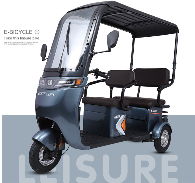 Electric tricycle for home use