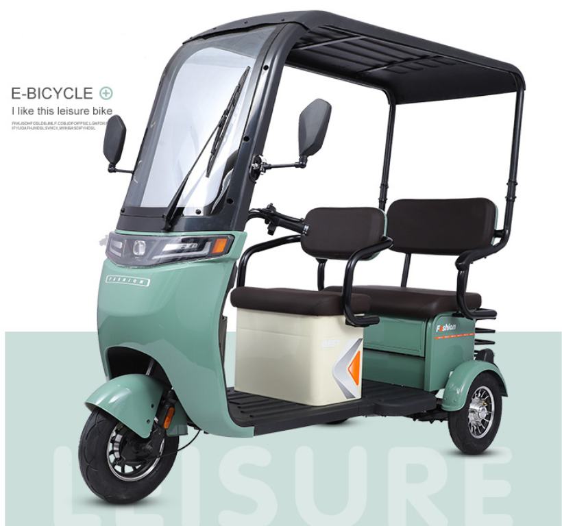 Electric tricycle for home use
