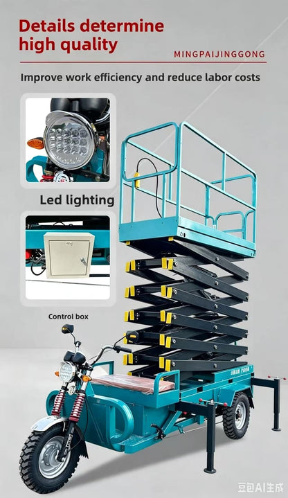 Electric Tricycle Scissor Lift