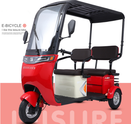 Electric tricycle for home use