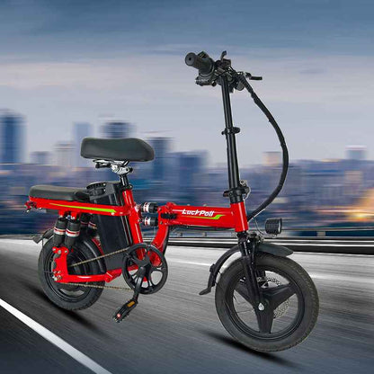 Foldable electric two-wheeled vehicle