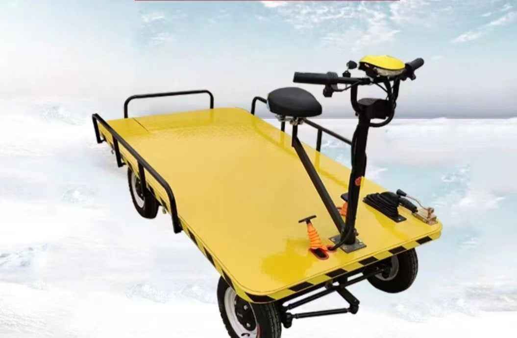 Electric four-wheel trolley